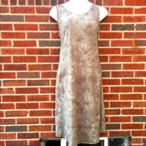 Boho Olive Tie Dye Maxi Dress w/ Pockets